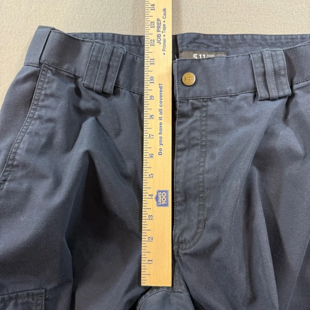 5.11 Tactical Taclite EMS Pants Mens Dark Navy Blue Ripstop Cargo Work 36x34